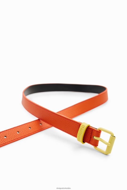 accesorio 4802L1430 mujer Desigual cinturón con hebilla en contraste - Desigual Colombia Medellín