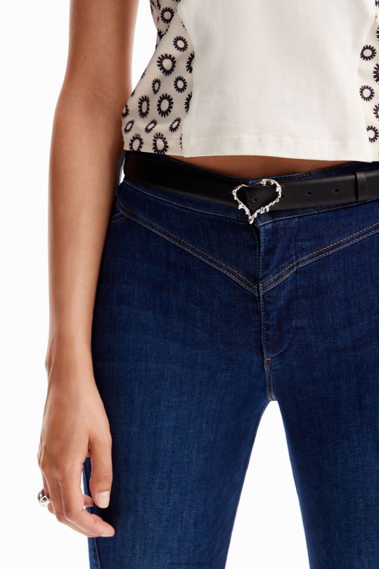 Desigual Colombia pagina oficial - accesorio 4802L1442 mujer Desigual cinturón de cuero zalio