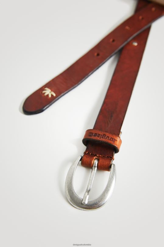 Desigual Colombia - accesorio 4802L1452 mujer Desigual cinturón de cuero bordado