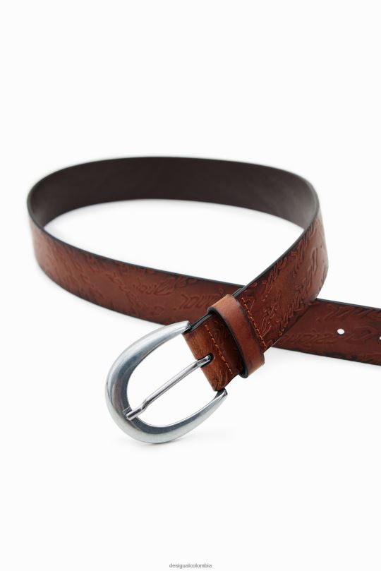 Desigual Colombia - accesorio 4802L535 mujer Desigual cinturón con hebilla irregular