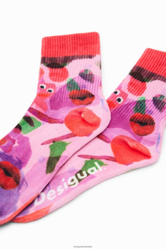 accesorio 4802L315 mujer Desigual metro. labios de christian lacroix calcetines - Desigual Colombia Medellín