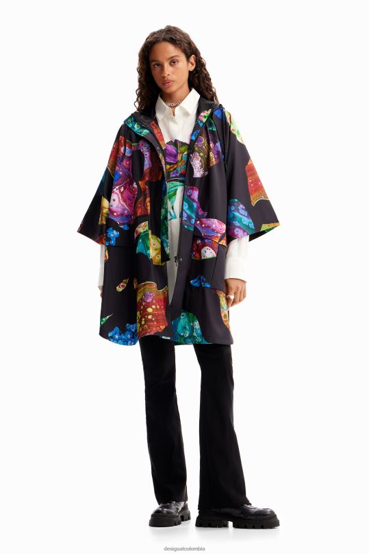 accesorio 4802L1445 mujer Desigual metro. chubasquero con capucha de christian lacroix - Desigual Colombia rebajas