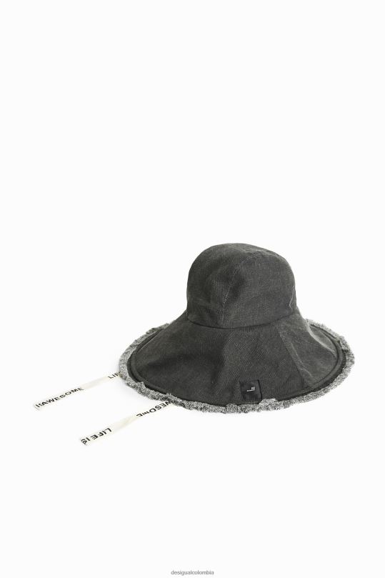 accesorio 4802L1416 mujer Desigual sombrero de mezclilla de ala ancha - Desigual shop