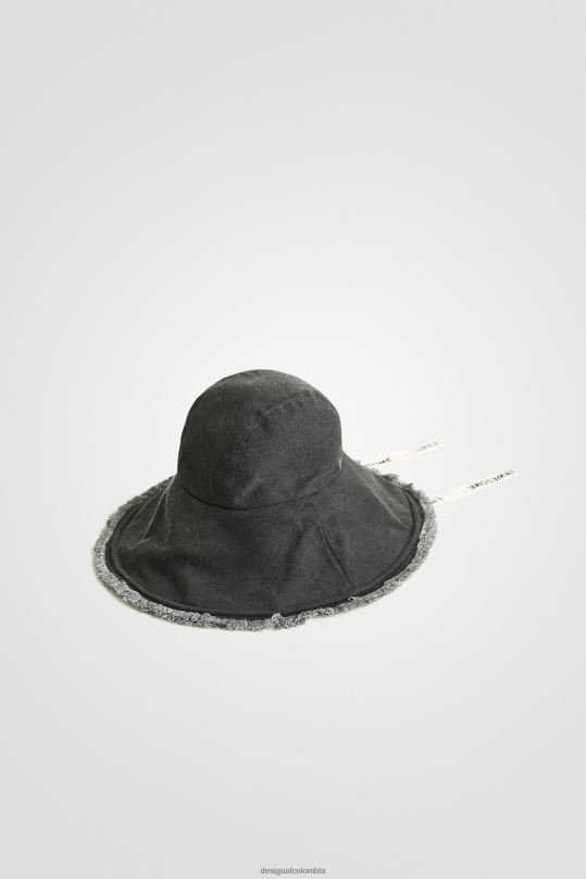 accesorio 4802L1416 mujer Desigual sombrero de mezclilla de ala ancha - Desigual shop