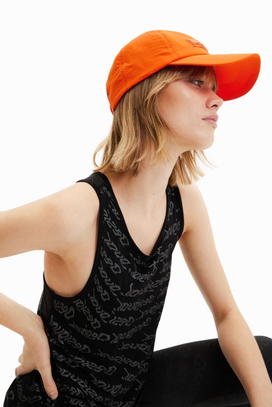 accesorio 4802L533 mujer Desigual gorra de nailon con logo - Desigual Colombia rebajas
