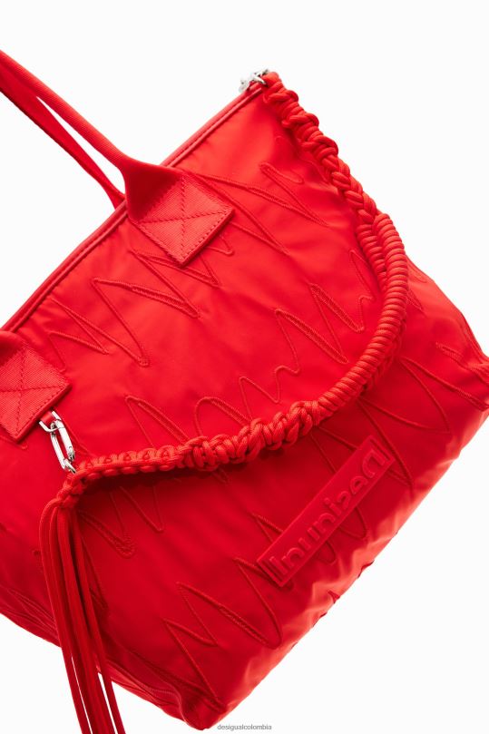 accesorio 4802L1188 mujer Desigual bolso tote grande bordado - Desigual Colombia rebajas