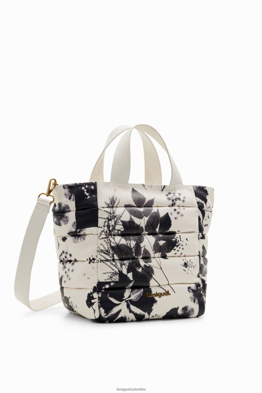 accesorio 4802L1274 mujer Desigual bolso tote mediano con forma de hoja - Desigual sales online