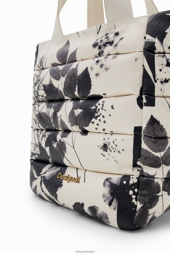 accesorio 4802L1274 mujer Desigual bolso tote mediano con forma de hoja - Desigual sales online
