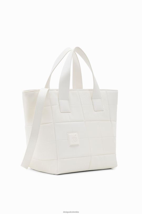 Desigual zapatos Colombia - accesorio 4802L406 mujer Desigual bolso tote mediano con patchwork
