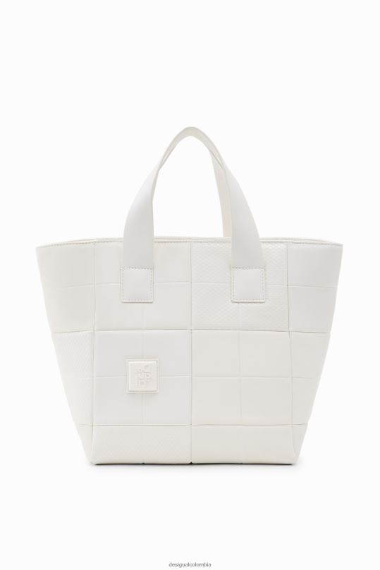 Desigual zapatos Colombia - accesorio 4802L406 mujer Desigual bolso tote mediano con patchwork
