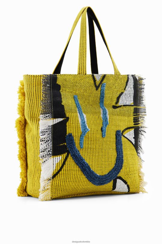 accesorio 4802L704 mujer Desigual bolso tote grande con forma de sol - Desigual Colombia Medellín