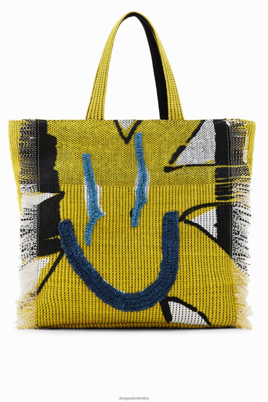accesorio 4802L704 mujer Desigual bolso tote grande con forma de sol - Desigual Colombia Medellín