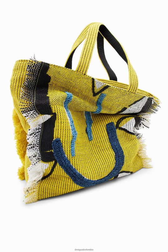 accesorio 4802L704 mujer Desigual bolso tote grande con forma de sol - Desigual Colombia Medellín