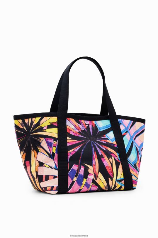 Desigual Colombia pagina oficial - accesorio 4802L765 mujer Desigual bolso de mano tropical grande