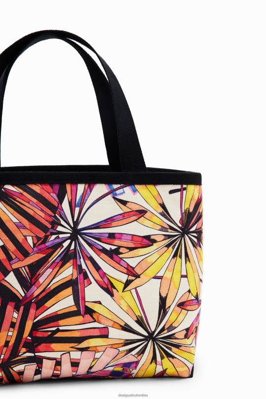Desigual Colombia pagina oficial - accesorio 4802L765 mujer Desigual bolso de mano tropical grande