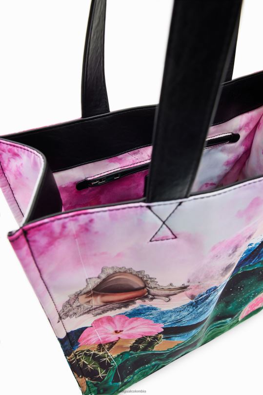 Desigual Colombia bolsos - accesorio 4802L798 mujer Desigual bolso tote grande de fantasía