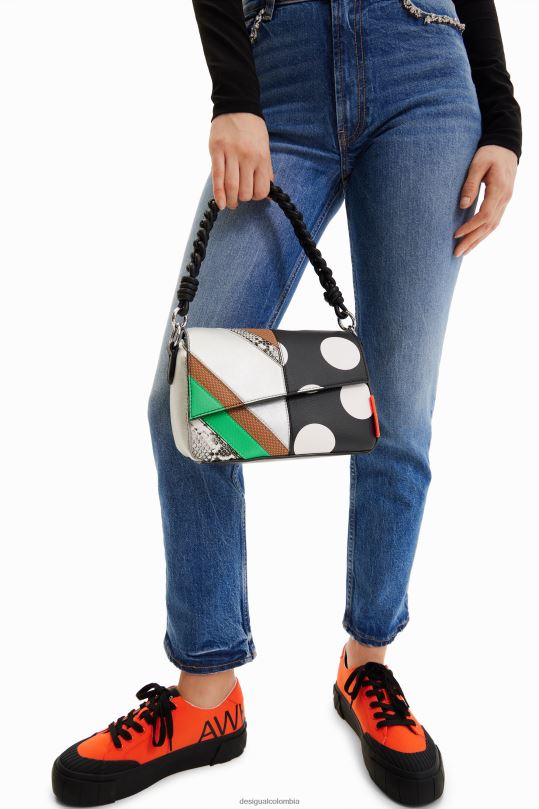 Desigual Colombia pagina oficial - accesorio 4802L1175 mujer Desigual bolso pequeño de retazos