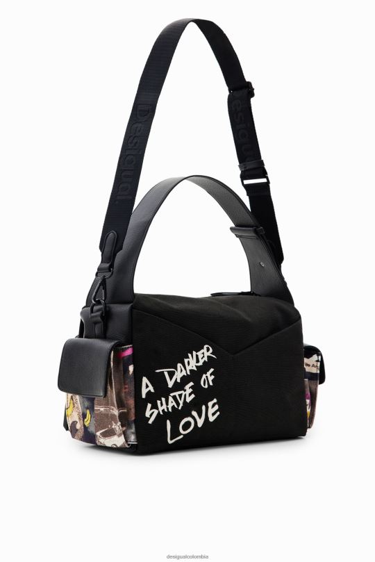 Desigual zapatos Colombia - accesorio 4802L1182 mujer Desigual bolsa grande de lona para periódicos