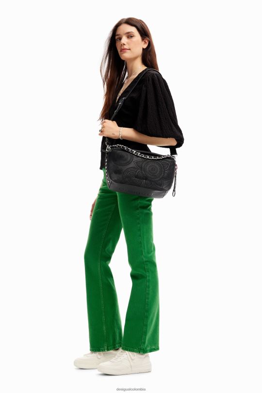 accesorio 4802L1186 mujer Desigual bolso mediano bordado - Desigual Colombia rebajas