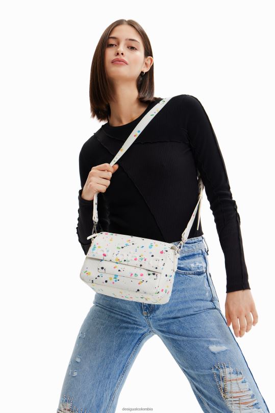 accesorio 4802L1194 mujer Desigual pequeña bolsa de pintura - Desigual sale damen