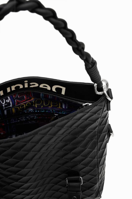 accesorio 4802L1195 mujer Desigual bolso mediano con relieve - Desigual sales online