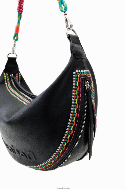 accesorio 4802L1200 mujer Desigual bolso mediano bordado - Desigual Colombia Medellín