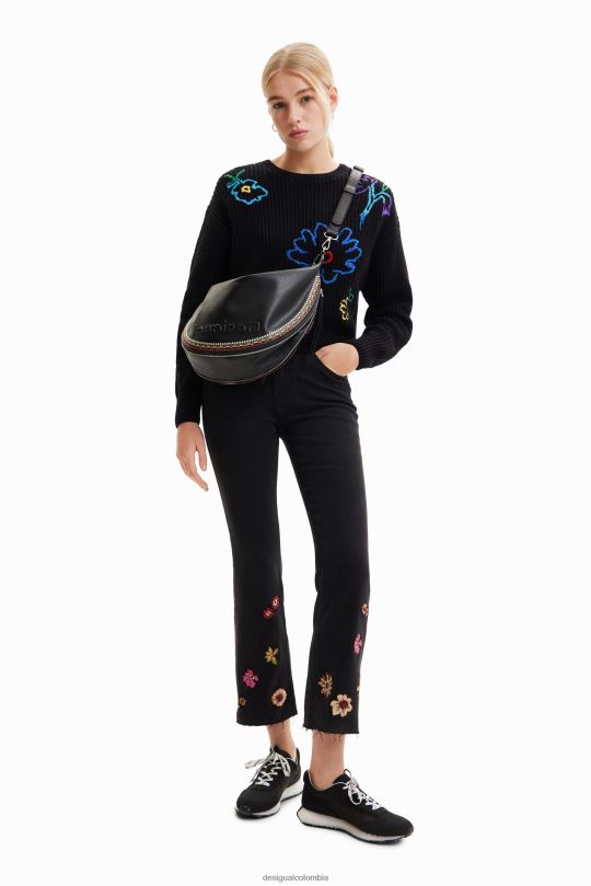 accesorio 4802L1200 mujer Desigual bolso mediano bordado - Desigual Colombia Medellín