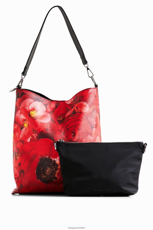 accesorio 4802L1204 mujer Desigual bolso saco amapolas - Desigual shop