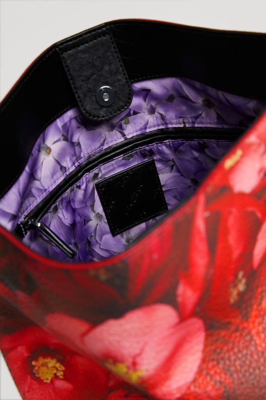 accesorio 4802L1204 mujer Desigual bolso saco amapolas - Desigual shop