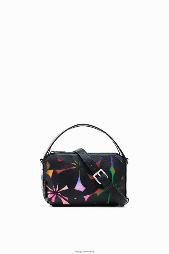 Desigual Colombia pagina oficial - accesorio 4802L1210 mujer Desigual bolso mini con flores troqueladas