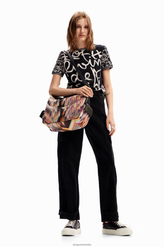 blusas Desigual bogota - accesorio 4802L1222 mujer Desigual bolsa de lona grande