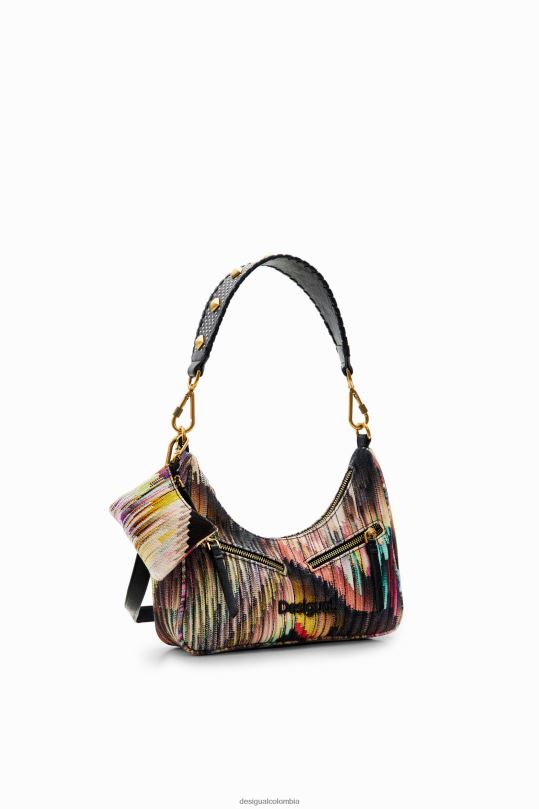 accesorio 4802L1244 mujer Desigual pequeña bolsa de lona - Desigual shop