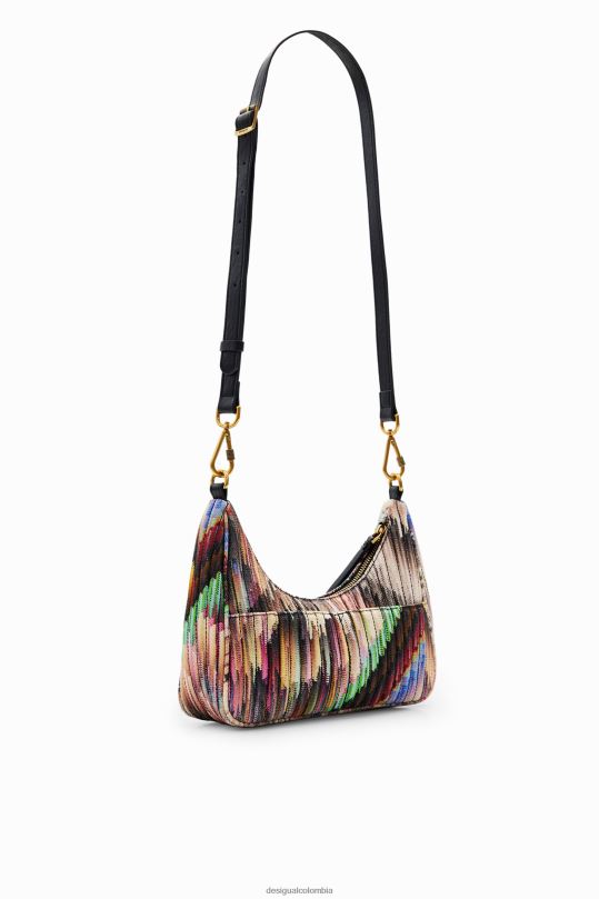 accesorio 4802L1244 mujer Desigual pequeña bolsa de lona - Desigual shop