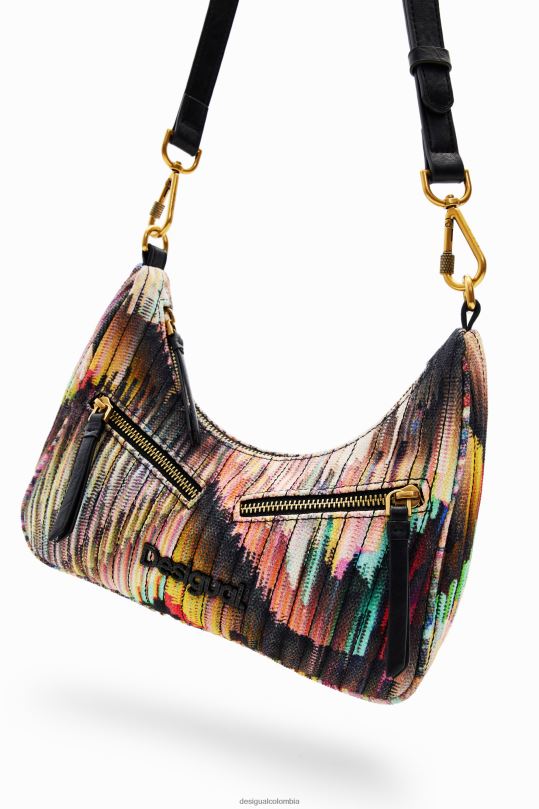 accesorio 4802L1244 mujer Desigual pequeña bolsa de lona - Desigual shop