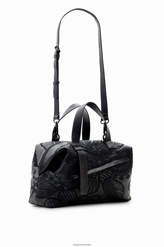 Desigual Colombia - accesorio 4802L1247 mujer Desigual bolso mediano con bordado floral