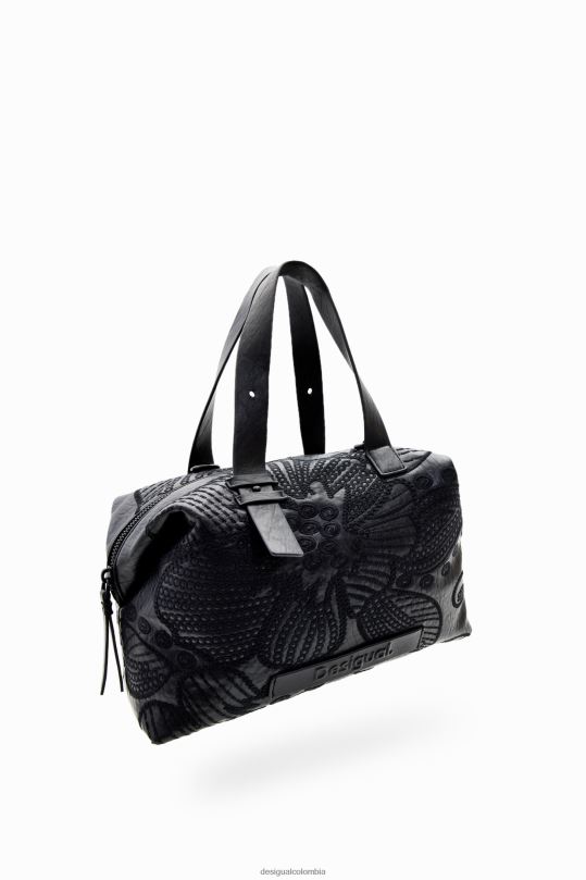 Desigual Colombia - accesorio 4802L1247 mujer Desigual bolso mediano con bordado floral
