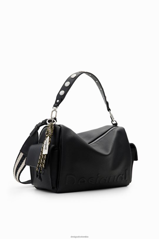 accesorio 4802L1258 mujer Desigual bolso mediano con medio logo - Desigual Colombia rebajas