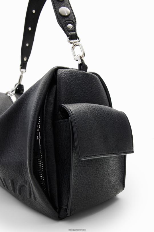 accesorio 4802L1258 mujer Desigual bolso mediano con medio logo - Desigual Colombia rebajas