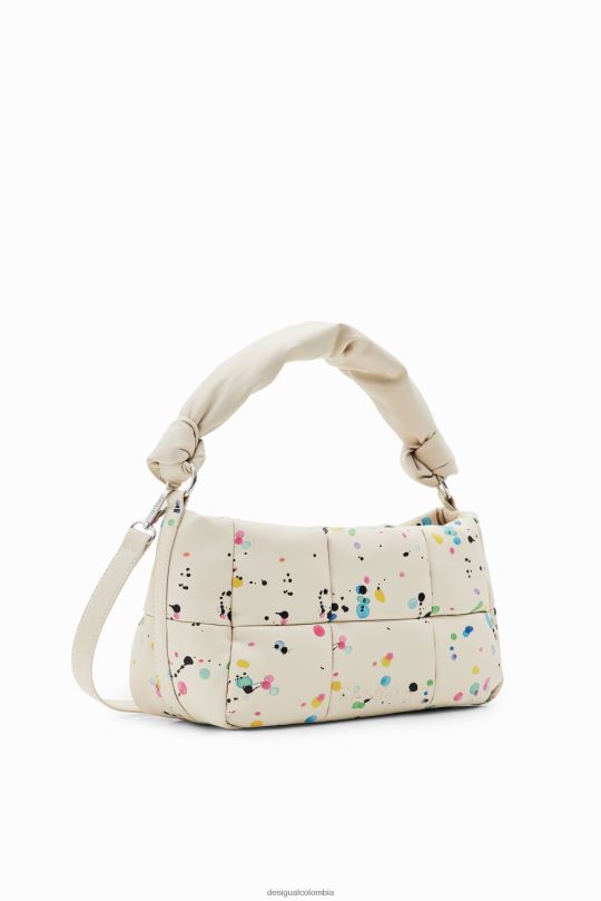 accesorio 4802L1261 mujer Desigual bolsa acolchada con gotas - Desigual Colombia Medellín