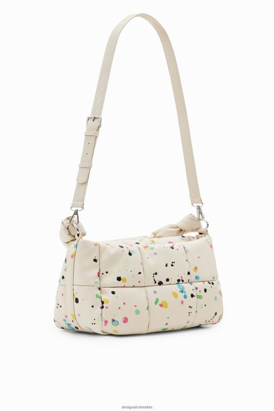 accesorio 4802L1261 mujer Desigual bolsa acolchada con gotas - Desigual Colombia Medellín