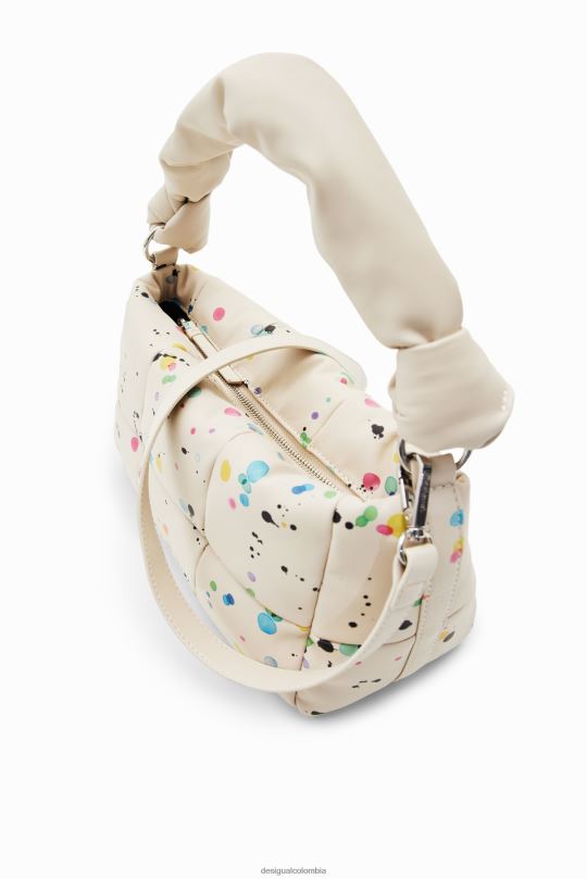 accesorio 4802L1261 mujer Desigual bolsa acolchada con gotas - Desigual Colombia Medellín