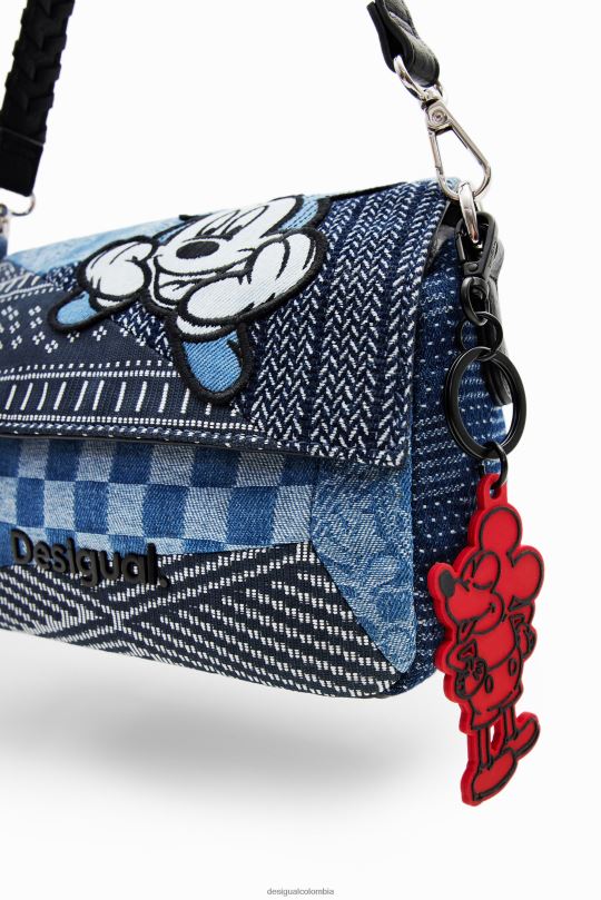 Desigual zapatos Colombia - accesorio 4802L1271 mujer Desigual bolso vaquero pequeño de mickey mouse