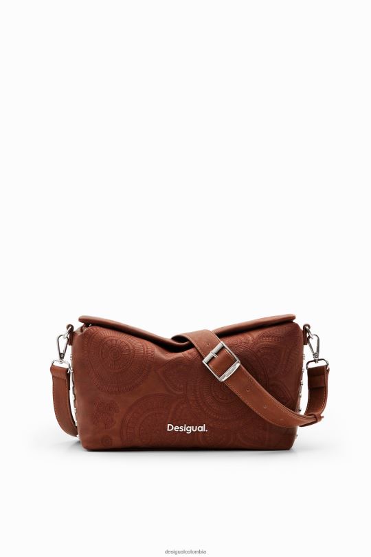 accesorio 4802L1299 mujer Desigual bolso mediano bordado - Desigual sales online