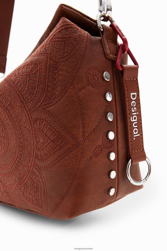 accesorio 4802L1299 mujer Desigual bolso mediano bordado - Desigual sales online