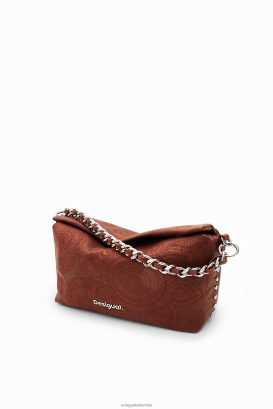 accesorio 4802L1299 mujer Desigual bolso mediano bordado - Desigual sales online