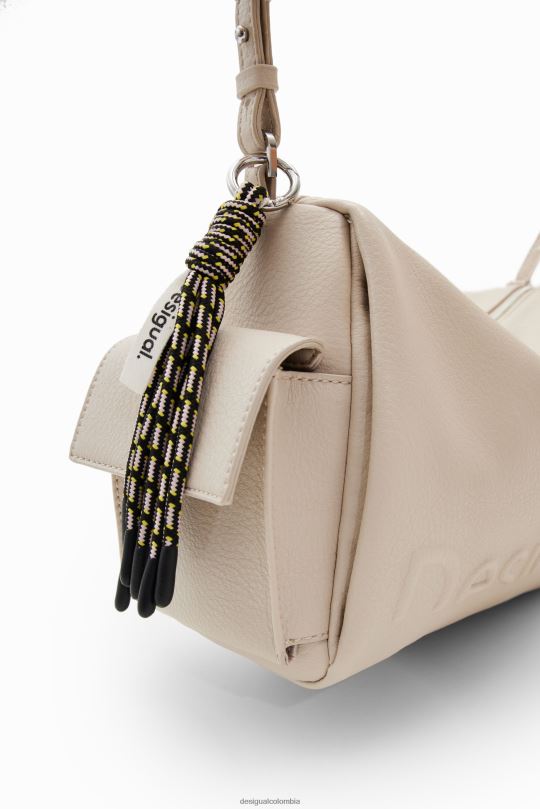 accesorio 4802L1301 mujer Desigual bolso mediano con medio logo - Desigual Colombia Medellín