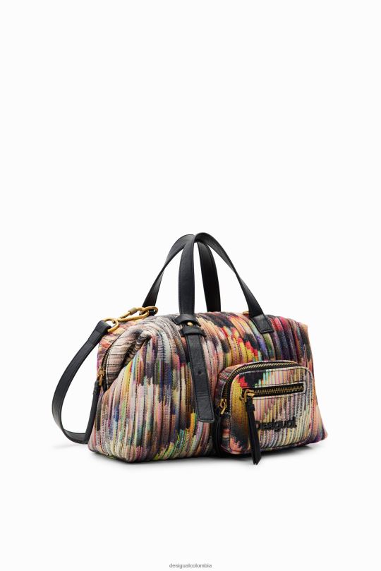 accesorio 4802L1305 mujer Desigual bolso de lona mediano - Desigual shop