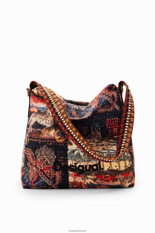 Desigual Colombia pagina oficial - accesorio 4802L1306 mujer Desigual metro. bolso tapizado mediano de christian lacroix