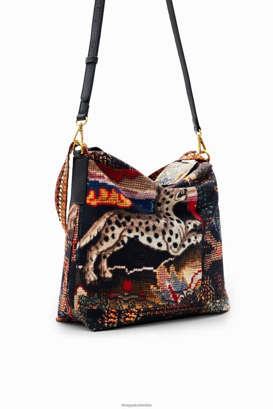 Desigual Colombia pagina oficial - accesorio 4802L1306 mujer Desigual metro. bolso tapizado mediano de christian lacroix