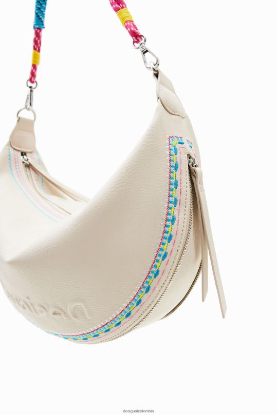 accesorio 4802L1337 mujer Desigual bolso mediano bordado - Desigual Colombia Medellín